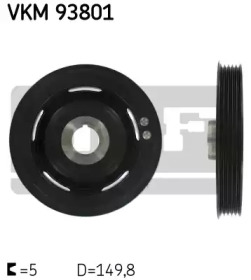 Ременный шкив SKF VKM 93801